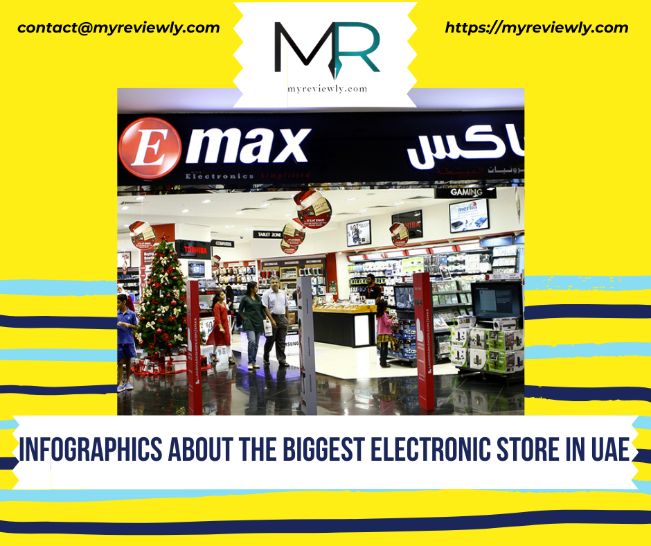 Infographics About the Biggest Electronic Store In UAE